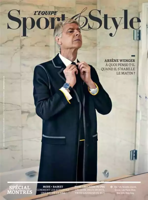 This New Photo Set Of Arsene Wenger For Magazine Will Shock You